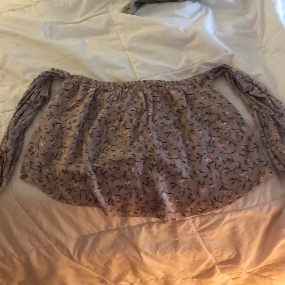 Off the shoulder shirt